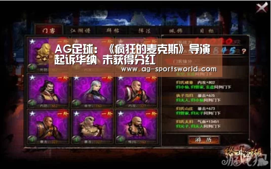 AG足球：《疯狂的麦克斯》导演起诉华纳 未获得分红